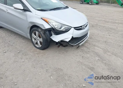 2013 Hyundai Elantra Gls z USA, uszkodzony, nr VIN 5NPDH4AE1DH319749